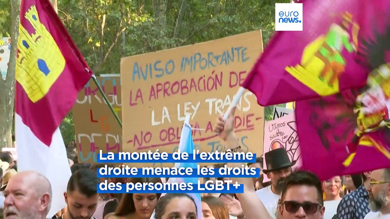 "Ils sont sortis de leur armoire à haine" : la montée de l'extrême droite sape les droits des personnes LGBT en Europe
