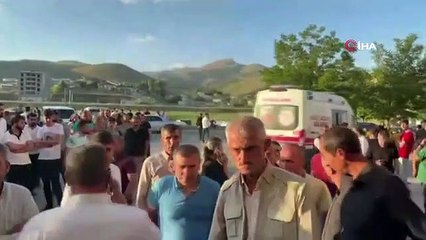 Un minibus s'est renversé à Yüksekova： De nombreux blessés