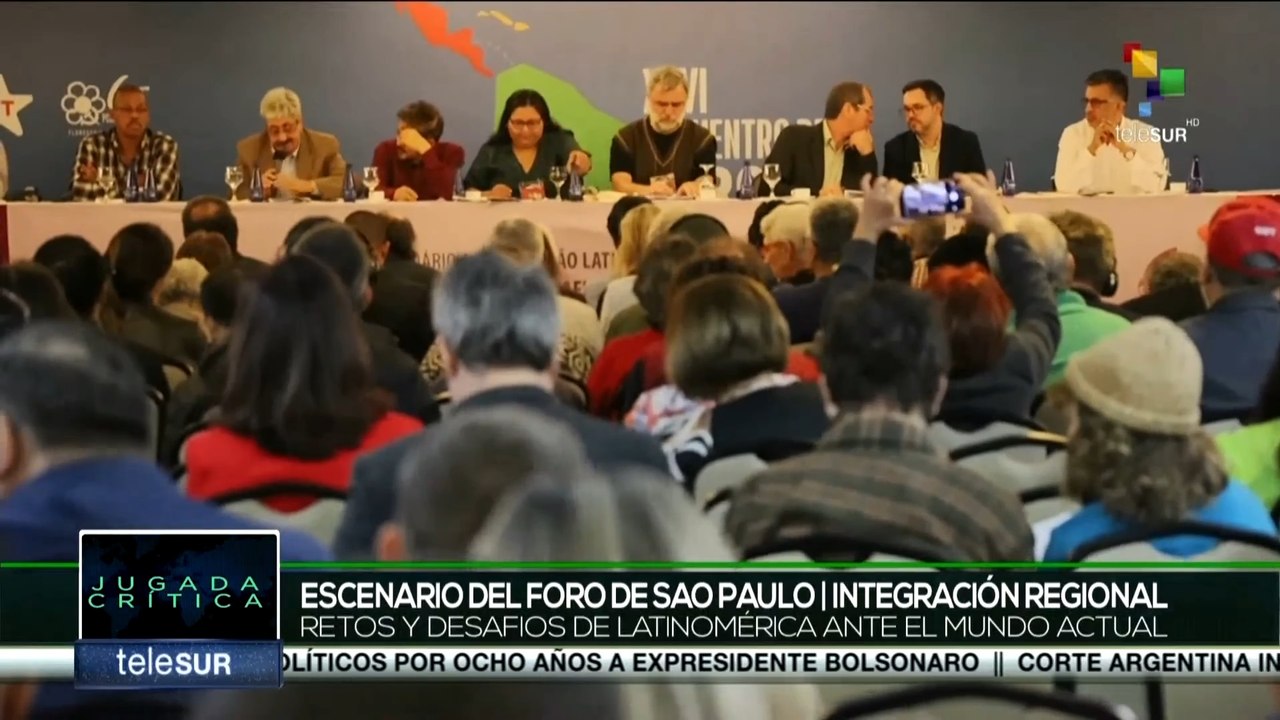 Jugada Crítica 30-06: Foro de Sao Paulo, integración y soberanía latinoamericana y caribeña