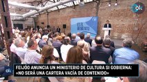 Feijóo anuncia un Ministerio de Cultura si gobierna: «No será una cartera vacía de contenido»