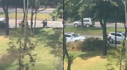 En video: las diferentes etapas del aterrador robo en la carrera Séptima en Bogotá