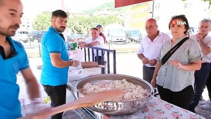 Bozkurt'ta 131 yıldır "bayram pilavı" geleneği yaşatılıyor