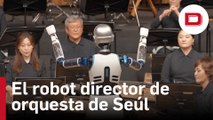 El robot director de orquesta que cautiva al público de la capital de Corea del Sur