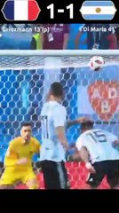 France vs Argentina | FIFA World Cup 2018 #worldcup #shorts #football #highlights /Sohaif Group