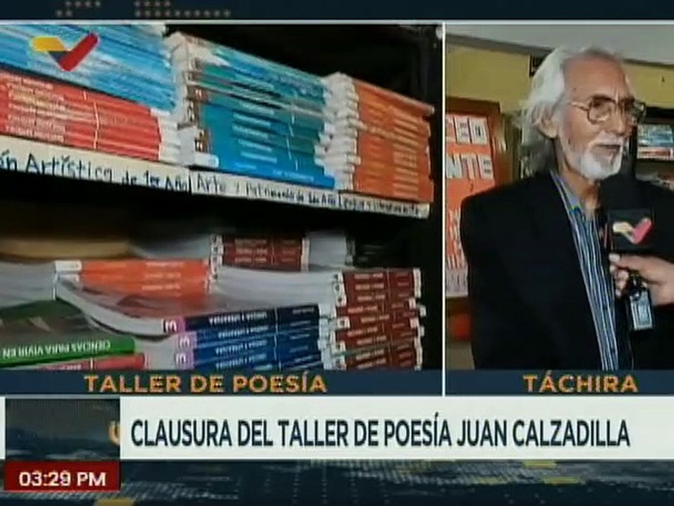 Táchira | Desde el L.N. Vicente Dávila realizan la clausura del taller de poesía Juan Calzadilla