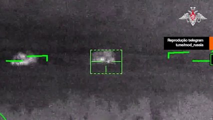 Vídeo mostra a destruição de blindados por helicóptero Ka-52