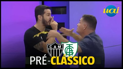 Clima esquenta entre Toledo e Fael | Atlético x América