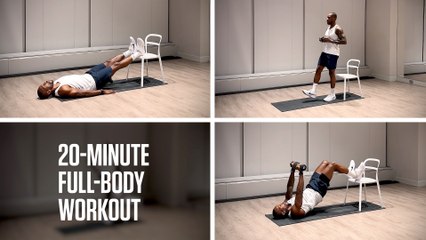 Quick & Effective 20-Minute Full-Body Home Workout 💪