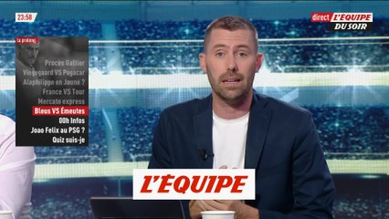 Les Bleus appellent au calme  - Foot - Émeutes