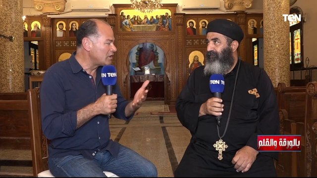 لقاء مع القس غبريال حماية كاهن كنيسة الملاك ميخائيل في كرداسة