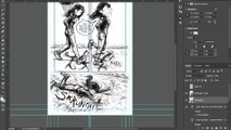 Are timelapse: cleaning page 127 of Jane Smith: Wannabe Gladiator