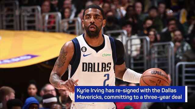 Breaking News - Kyrie Irving re-signs with Dallas Mavericks