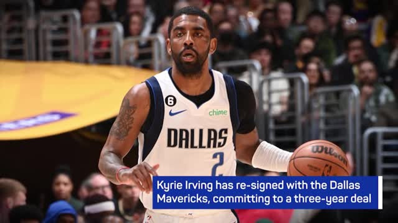 Breaking News - Kyrie Irving re-signs with Dallas Mavericks
