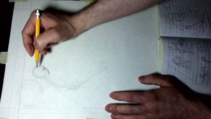 Comic Art Timelapse: Penciling Page 127