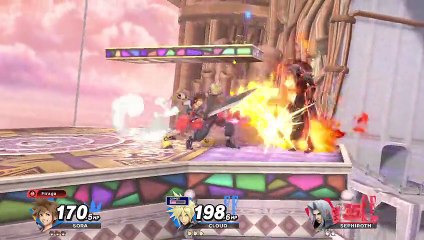 Sora & Cloud vs Sephiroth