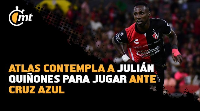 Atlas contempla a Julián Quiñones para jugar ante Cruz Azul, tras acuerdo con América