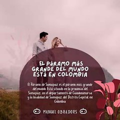 |MANUEL OBRADORS| EL PÁRAMO MÁS GRANDE DEL MUNDO EN COLOMBIA (PARTE 1) (@MANUELOBRADORS)