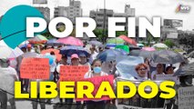 Así VIVIERON los FAMILIARES la liberación de los trabajadores S3CU3STR4D0S