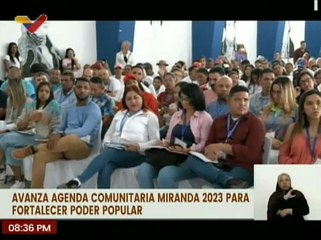 Trabajadores del edo. Miranda participan en el Primer Encuentro de Trabajo 2023