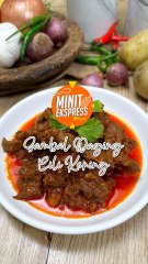Sambal Daging Cili Kering