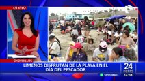 Día del Pescador: Limeños disfrutan del feriado largo en playa de Chorrillos