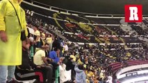 Afición del América abandona el Estadio tras la victoria de Juárez