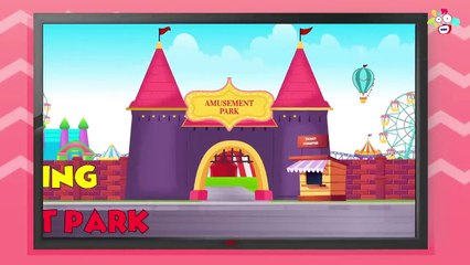 Amusement Park _ Roller Coaster _ Animated Stories _ English Cartoon _ Moral Stories _ PunToon Kids