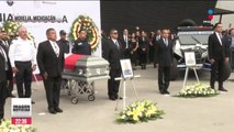 Homenajean a elementos que murieron en atentado contra Hipólito Mora