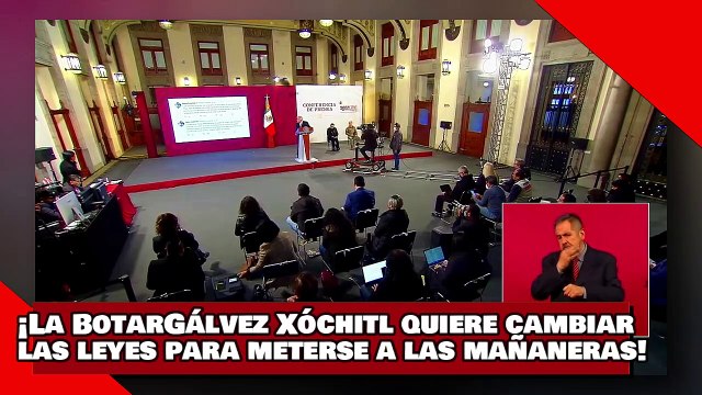 ¡VEAN! ¡Xóchitl BotarGálvez quiere reformar la constitución para colarse a las mañaneras de AMLO!