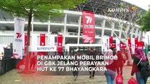 Penampakan Mobil Brimob di GBK Jelang Perayaan HUT ke 77 Bhayangkara