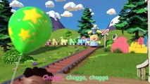 Train Park Balloon Song - Cody & JJ! It's Play Time! CoComelon Nursery Rhymes and Kids Songs