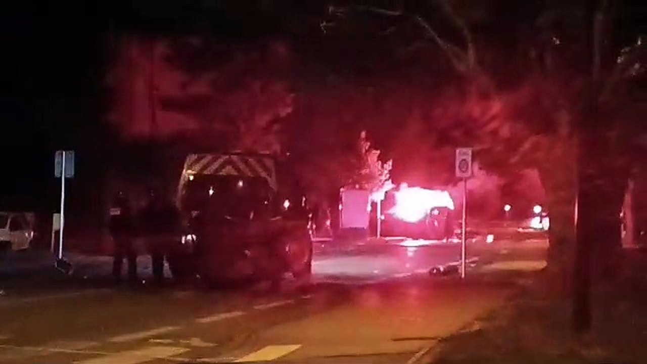 Emeutes à Dole dans la nuit de vendredi 30 juin à samedi 1er juillet 2023.