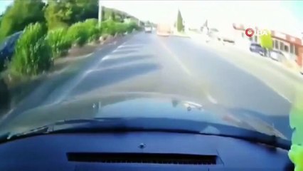 Der Moment des Unfalls, bei dem vier Menschen ums Leben kamen, ist vor der Kamera