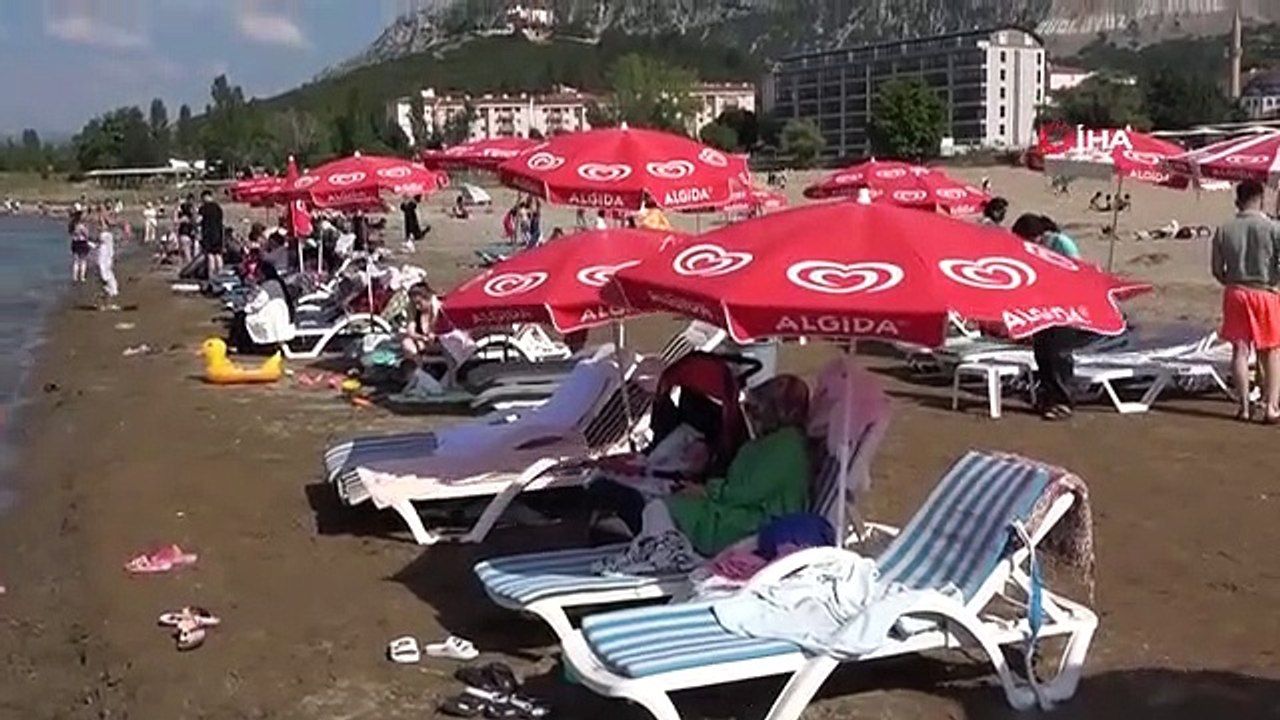 Die Bürger strömten zum Eğirdir-See