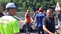 TEM Otoyolu Bolu geçişinde 18 araç zincirleme kaza: 10 yaralı