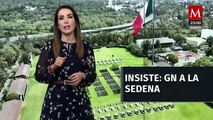 AMLO insistirá en que Guardia Nacional dependa de Sedena antes de concluir sexenio