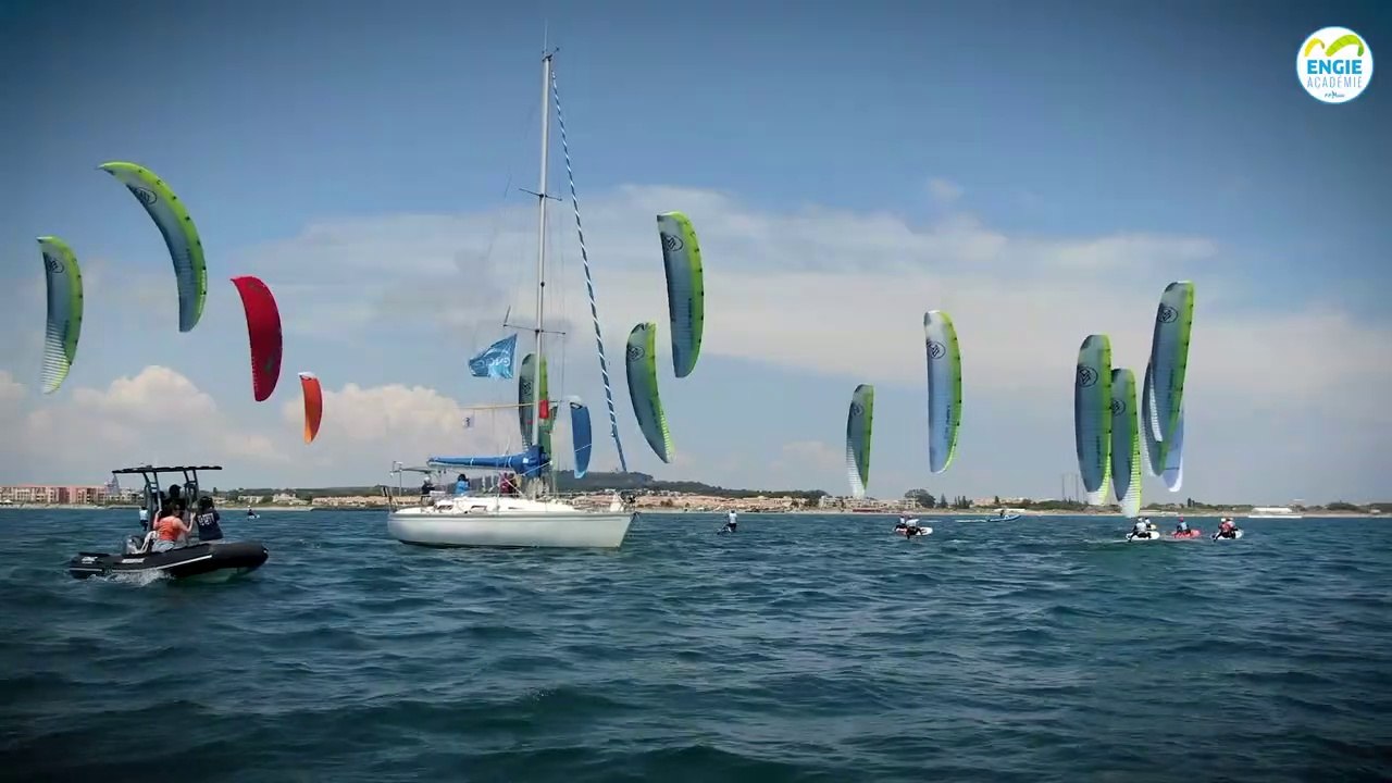 Fédération Française de Voile - FFVoile 2023 / La première session de l'ENGIE Youth Académie au Cap d'Agde !