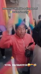 "Viva Pachacútec": Hombre asiste a marcha de LGTBIQ+ creyendo que era fiesta del Inti Raymi