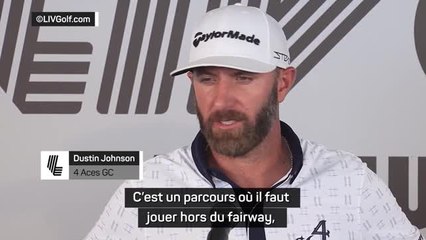 LIV Golf - Les co-leader Johnson et Kokrak heureux de leur journée