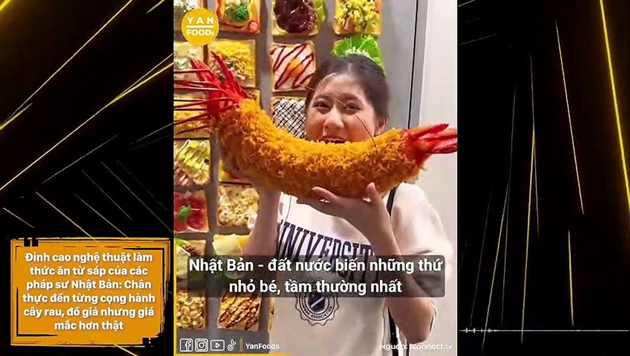 Đỉnh cao nghệ thuật làm thức ăn từ sáp của các pháp sư Nhật Bản: Chân thực đến từng cọng hành cây rau, đồ giả nhưng giá mắc hơn thật