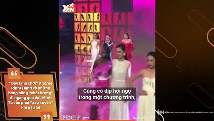 "Boy làng chơi" Andree Right Hand và những bóng hồng "chất lượng" đi ngang qua đời, Minh Tú vẫn phải "xao xuyến" khi gặp lại