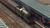 Flying Scotsman marks 100th anniversary by returning home to Doncaster
