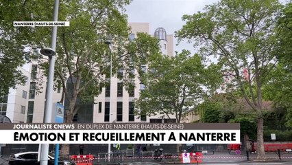 Émotion et recueillement à Nanterre
