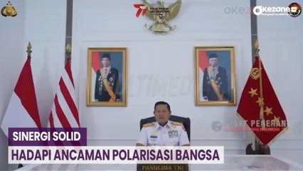 Ucapkan Selamat Hari Bhayangkara ke-77, Panglima TNI Sinergi Solid Hadapi Ancaman Polarisasi Bangsa