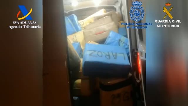 Intervenidos en Huelva 3.750 kilos de hachís en dos operaciones contra el narcotráfico