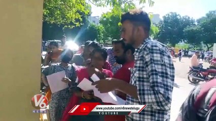 Group 4 Candidate Request Officials, Plz Allow To Exam Hall _ V6 News (1)