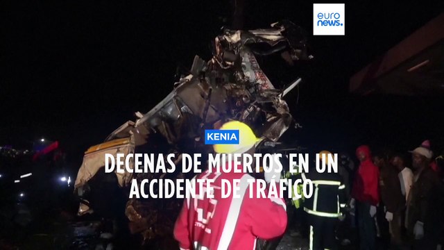 Un accidente de carretera deja decenas de muertos en Kenia