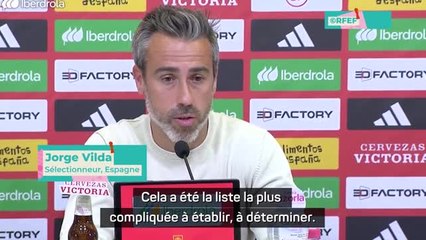 Espagne - Vilda a passé une nuit blanche à finir la liste