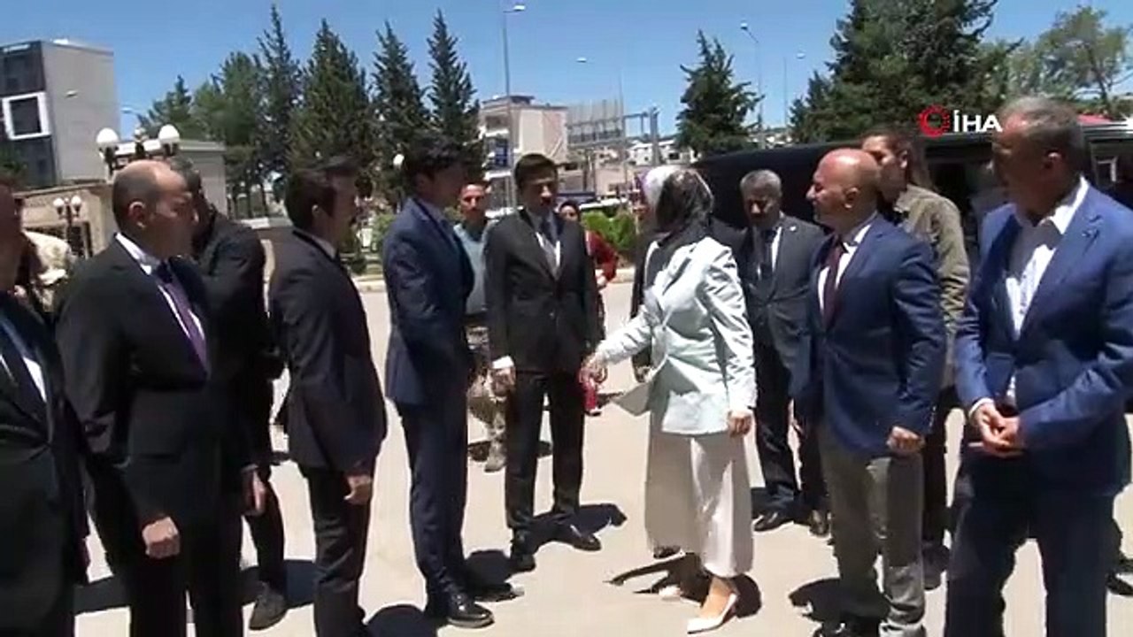 Minister Mahinur Özdemir führte Gespräche in Adıyaman