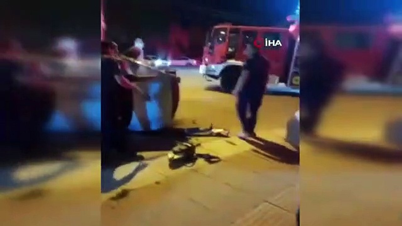 Unerlaubter Fahrer verunglückte in Elazig: 2 Verletzte